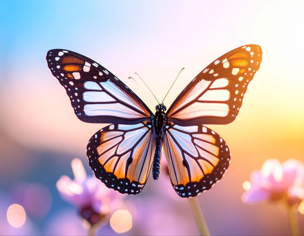 Colorful Butterfly Graphic