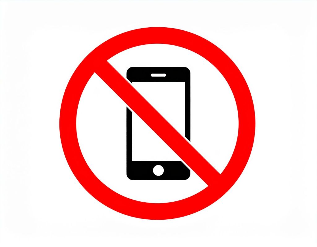 No Cell Phones Icon