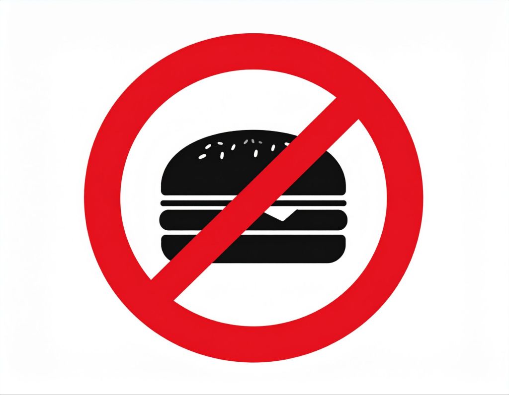 No Cheeseburgers Icon
