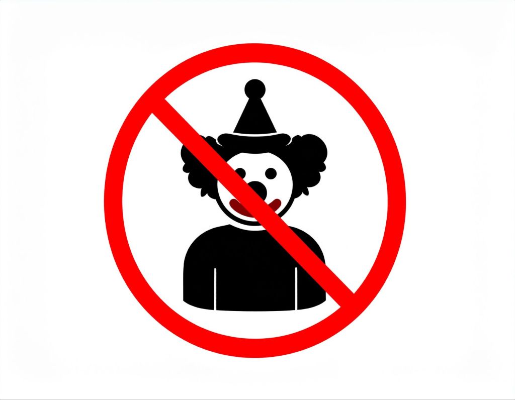 No Clowns Icon