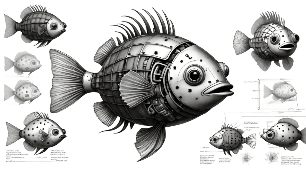 Mechanical Fish Blueprint