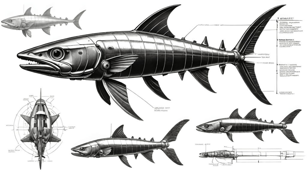 Mechanical Fish Blueprint