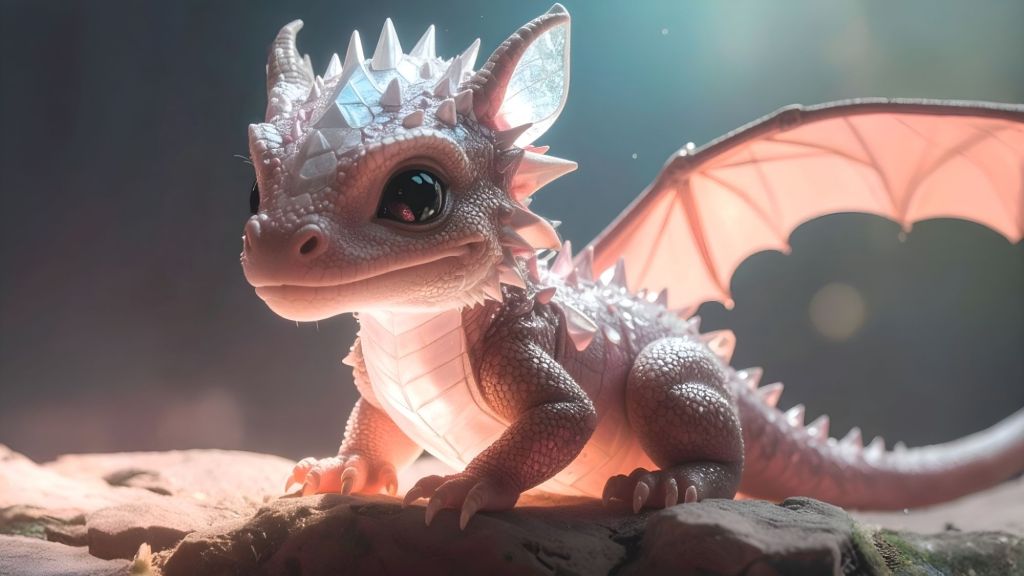 Fantasy Glass Dragon