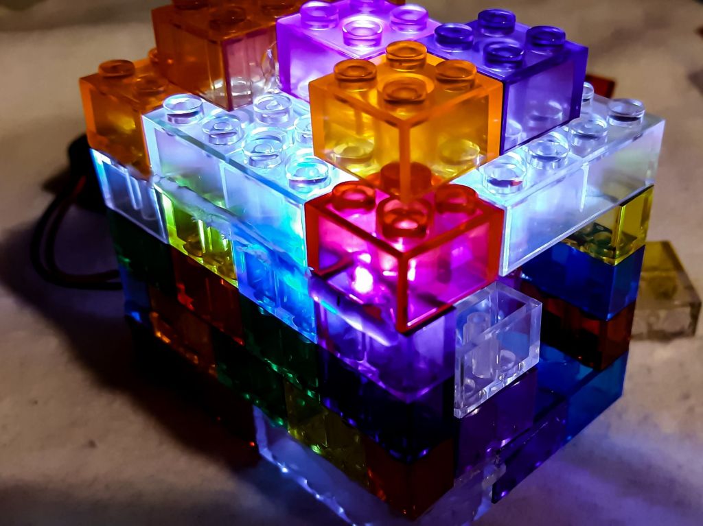 Homemade Lego Nightlight